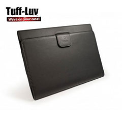 Tuff-Luv Veggie Leather Pull-Tab Sony Tablet S Case - Black