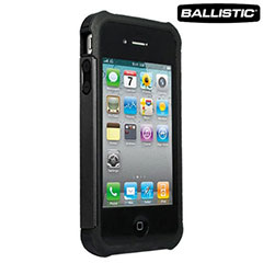 Ballistic Shell Gel Case for the iPhone 4S / 4 - Black