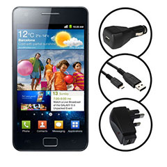 3-in-1 Charger Pack for the Samsung Galaxy S2