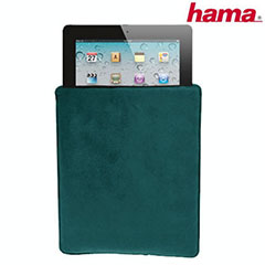 Hama Microfibre Case for iPad 3 / iPad 2 - Petrol