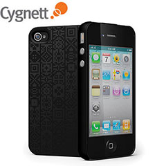 Cygnett Arcade Snap-On Case For iPhone 4S / 4 - Black
