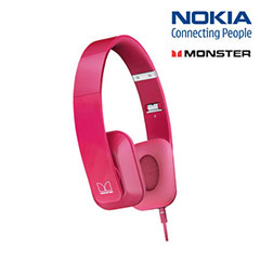 Nokia Purity HD Stereo Headphones - Fuchsia