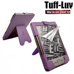 Tuff-Luv Sleek Jacket for Amazon Kindle - Purple