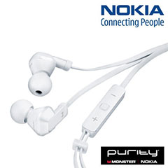 Nokia Purity In-Ear Stereo Headphones - White
