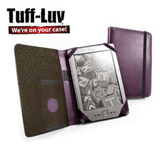 Tuff-Luv Embrace Amazon Kindle / Kindle Touch Cover - Purple