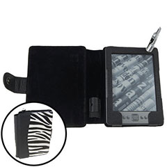 Luminous Case with Light for Amazon Kindle - Zebra