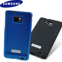 Samsung Galaxy S2 Mesh Case Twin Pack - Black/Blue