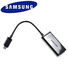 Genuine Samsung Galaxy Note MHL TV-Out Adaptor - EIA2UHUNBECSTD