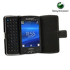 Sony Ericsson SMA5114B XPERIA Mini Pro Flip Case - Black