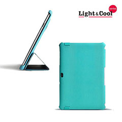 Rock Light&Cool Leather Case for Samsung Galaxy Tab 10.1 - Peacock