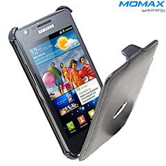 Momax The Core Flip Case For Samsung Galaxy S2 - Black