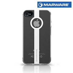 Marware DoubleTake iPhone 4S / 4 Case - Clear / White