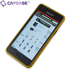 Capdase Alumor Bumper for Samsung Galaxy S2 - Gold/Black