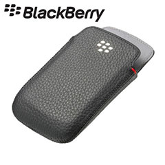 BlackBerry Bold 9790 Leather Pocket - Black