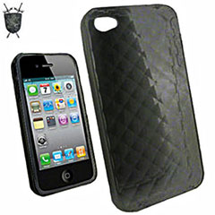 FlexiShield Skin For iPhone 4S - Black