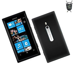 FlexiShield Skin For Nokia Lumia 800 - Black