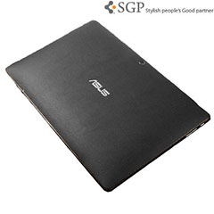 SGP Skin Guard Series For Asus EEE Pad Transformer - Black Leather