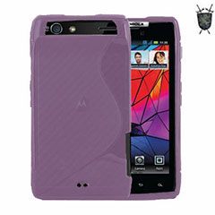 FlexiShield Skin For Motorola RAZR - Purple