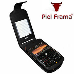 Piel Frama Case For BlackBerry Bold 9000 - Black