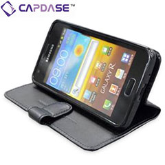 Capdase Classic Leather Book Case for Samsung Galaxy R