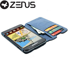 Zenus Masstige Samsung Galaxy Note Diary Series Case - Navy