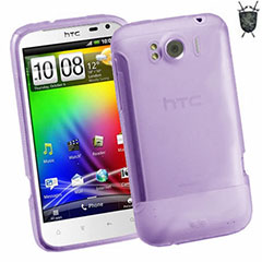 FlexiShield Skin For HTC Sensation XL - Purple