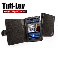 Tuff-Luv Natural Hemp Case for Amazon Kindle Fire - Charcoal