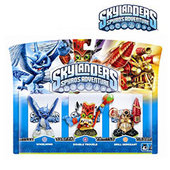 Skylanders Spyro's Adventure Triple Assortment Pack F