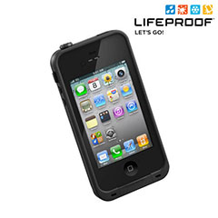 LifeProof Indestructible Case For iPhone 4S / 4 - Black