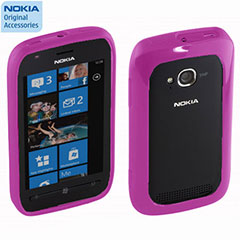 Nokia CC-1046 Bumper For Nokia Lumia 710 - Fuchsia