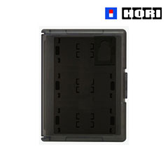 Hori PS Vita 12 Game Card Case - Black