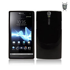 FlexiShield Skin For Sony Xperia S - Black