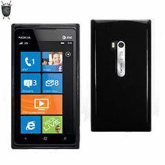 Flexishield  Skin For Nokia Lumia 900 - Black