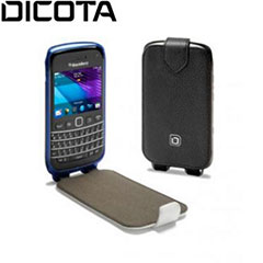 DICOTA Lid Cradle Flip Case For BlackBerry Bold 9790 - Black