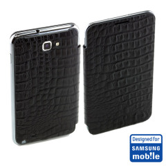 Genuine Samsung Galaxy Note Flip Cover - Lizard- SAMGNLFC