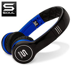 Soul by Ludacris SL100UB Ultra Dynamic On-Ear Headphones - Blue
