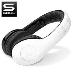 Soul by Ludacris SL150BW Pro High-Definition On-Ear Headphones - White