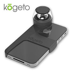Kogeto Dot for iPhone 4S / 4 - Pitch Black