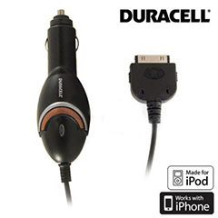 Duracell DMDC03 Car Charger for iPhone and iPod