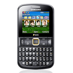 Sim Free Samsung E2222 Texto Dual SIM Phone