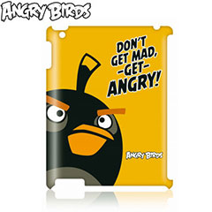 Gear4 Angry Birds Case for iPad 3 - Black Bird Don't Get Mad