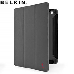 Belkin Suede TriFold Case for iPad 3 - Grey