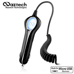 Naztech Phantom 800mA Micro USB Rapid Car Charger