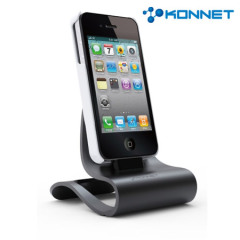 Konnet iCrado Plus Charging Dock for iPod and iPhone - Black