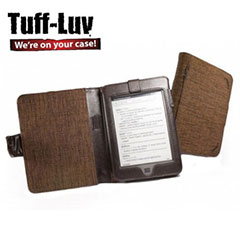 Tuff-Luv Kindle Touch Hemp Case - Mocha Brown