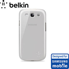 Belkin Shield Sheer Case For Samsung Galaxy S3 - Silver