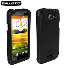 Ballistic Shell Gel Case for HTC One X - Black
