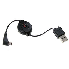Retractable Sync & Charge Cable - HTC Devices