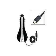 Cellular Line Retractable Car Charger - Mini USB