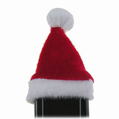 Flashing Phone Santa Hat